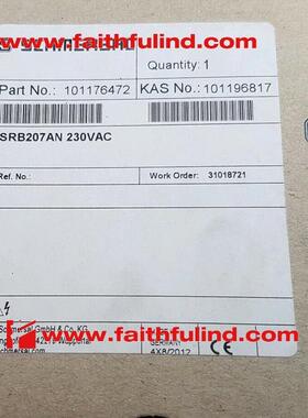 Schmersal 101176472 施迈赛全新安全继电器 SRB207AN 230VAC询价