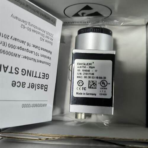 巴斯勒工业相机acA750-30gm BASLER 网口相机30帧全局帧曝光询价