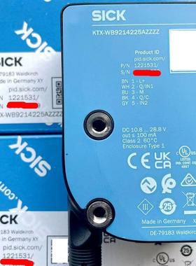 SICK色标传感器KTX-WB9214225AZZZZZZZZDZZZZZZ1  货号122153询价