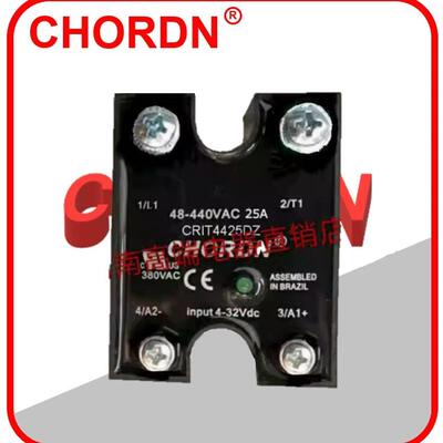 CHORDN固态继电器 CR1T4450DZCR1T4425DZ,40A,125A,90A 4475D询价