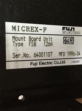 * FSB126H FSB128H FSB080A FSB124H FUJI 富士PLC底板 现货询价