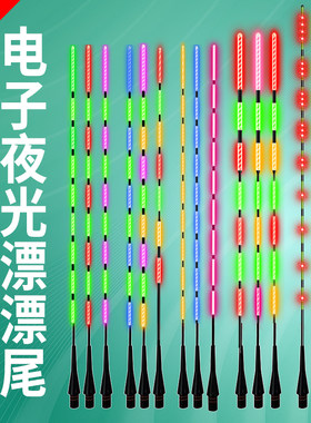 加粗水无影变色夜光漂漂尾通用