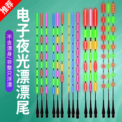 加粗水无影变色夜光漂漂尾通用