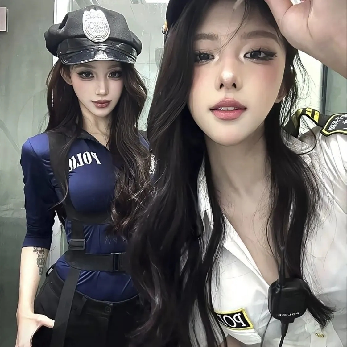 陆战队女警高颜值制服一整套连体cosplay辣妹御姐网cosplay服装女