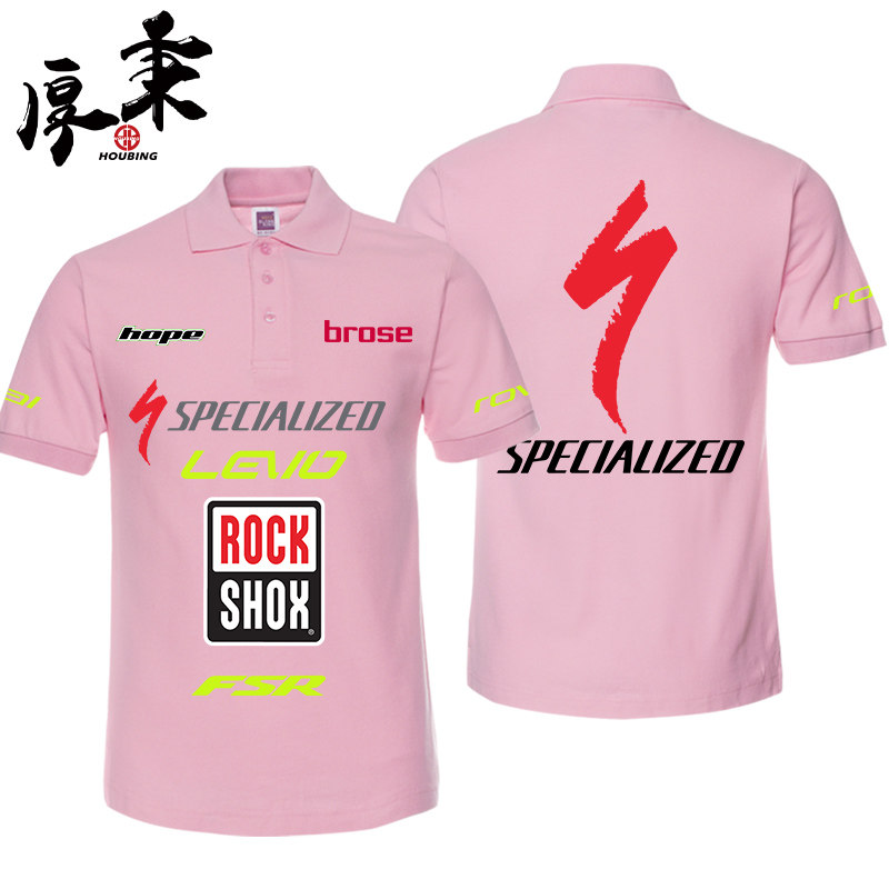 LIGHTNING DEMO8 MOUNTAIN BIKE ENDURO DOWNHILL RIDING LAPEL POLO SHIRT T-SHIRT HOBBY SHORT-SLEEVED CLOTHES MEN