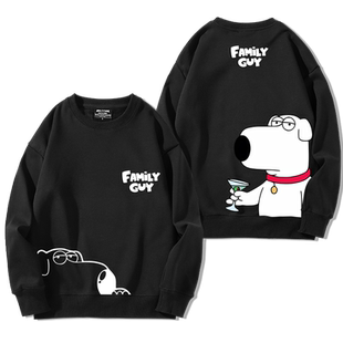 美剧恶搞之家衣服盖酷家族星战周边圆领套头卫衣男女学生外套衣服