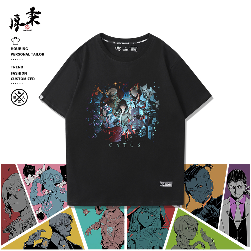 赛特斯2周neko电子音乐手游t恤