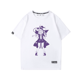 屑魔女伊雷娜联名短袖t恤男女魔女之旅周边夏季原宿bf宽松半截袖