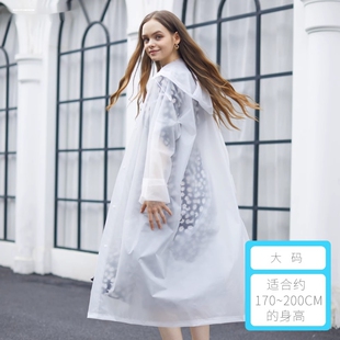 大码雨衣300斤非一次性雨衣长款全身男女防暴雨加肥加大成人漂流