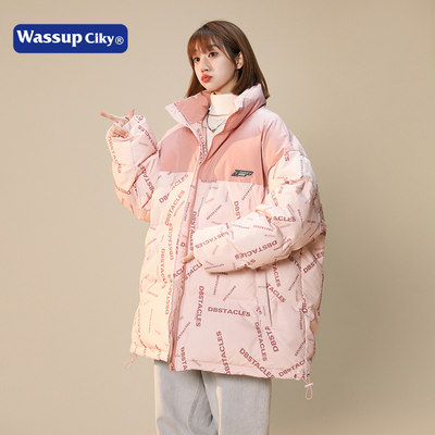 WASSUPCIKY羽绒棉服男女冬季