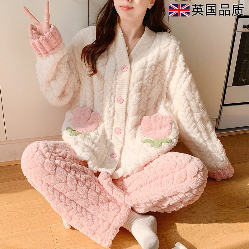 英国品质孕妇睡衣珊瑚绒月子服秋冬款产后怀孕期加厚加绒产妇哺乳,孕妇装/孕产妇用品/营养,家居服套装,淘宝优惠券,粉丝福利购,淘宝优惠卷