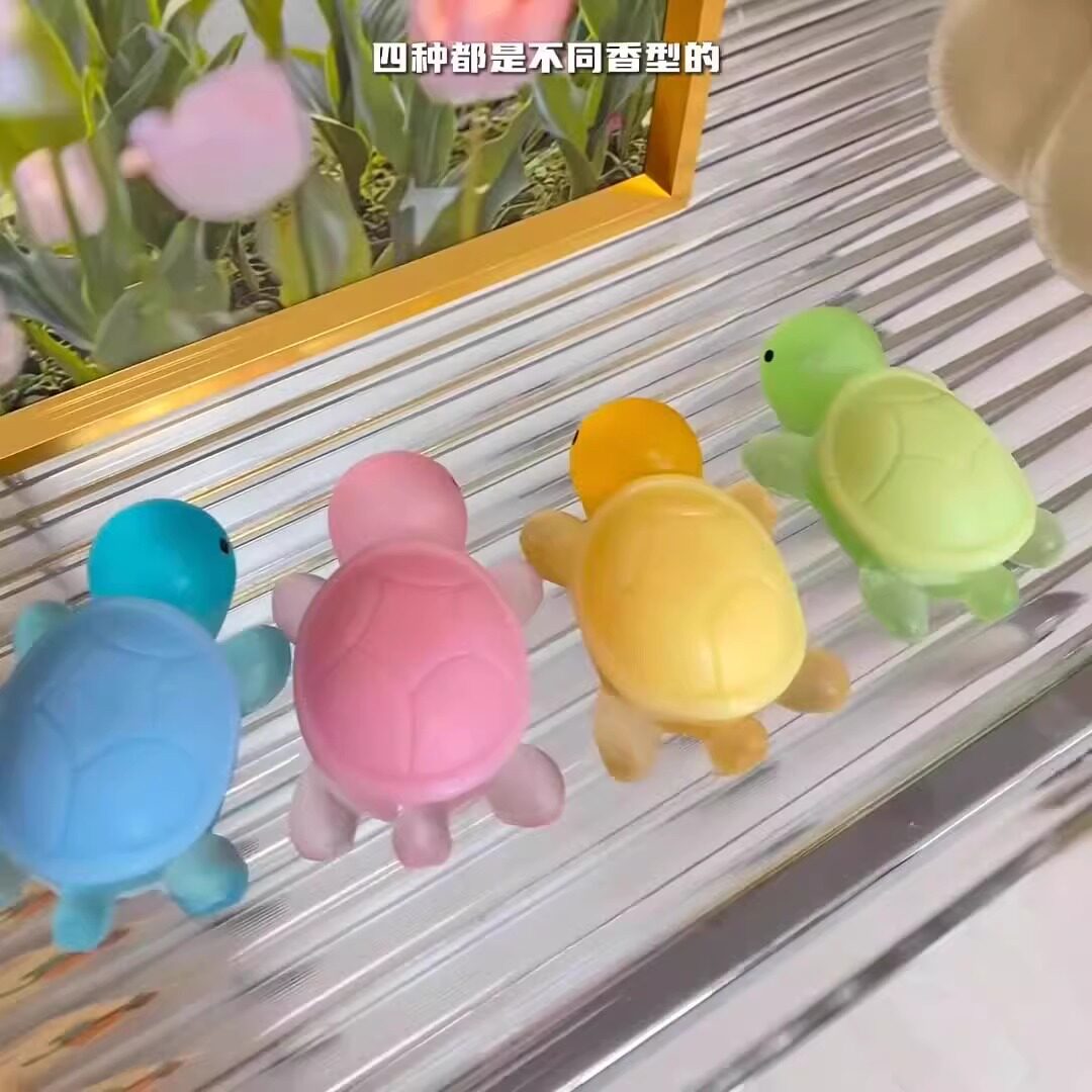 小香龟香皂同款蝉绿乌龟香皂