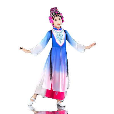 戏剧俏花旦舞蹈服越剧粉墨京豫剧