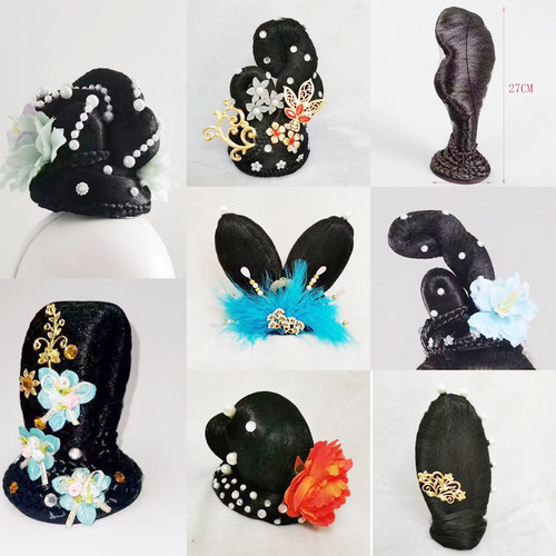 舞蹈头饰发饰发包古典舞汉服古装