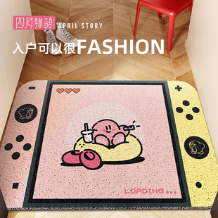 卡比入户蹭土地垫耐磨刮沙丝圈玄关脚垫耐脏好打理进门可裁剪垫子