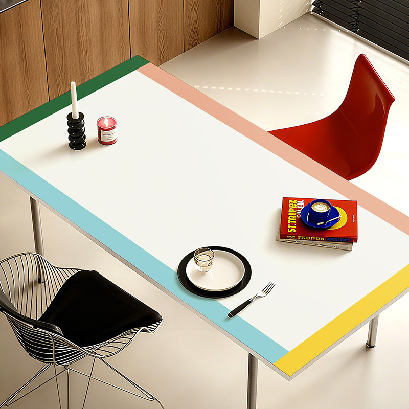 北欧餐桌垫防油防水防烫高级感桌布pvc耐高温易打理茶几保护垫子,居家布艺,桌布,淘宝优惠券,粉丝福利购,淘宝优惠卷