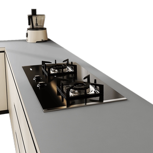 厨房灶台台面保护垫防水防油皮革耐高温保护膜厨柜专用防脏桌面垫