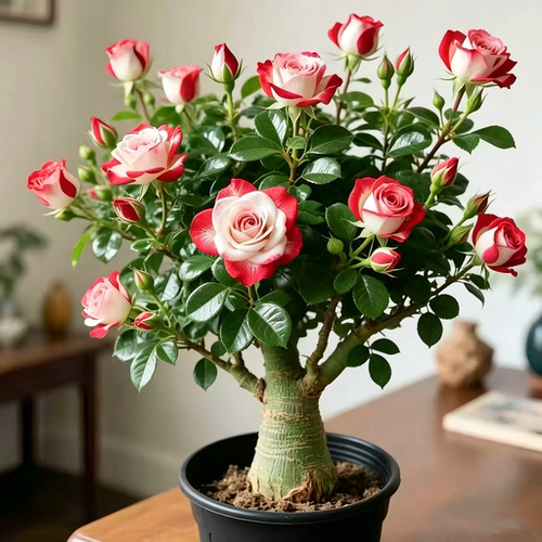新品沙漠玫瑰盆栽重瓣大花浓香型多肉植物室内四季花卉懒人好养活