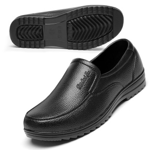 防水鞋男短筒雨鞋防滑厚底防污鞋厨房工作胶鞋厨师38码4647大码45