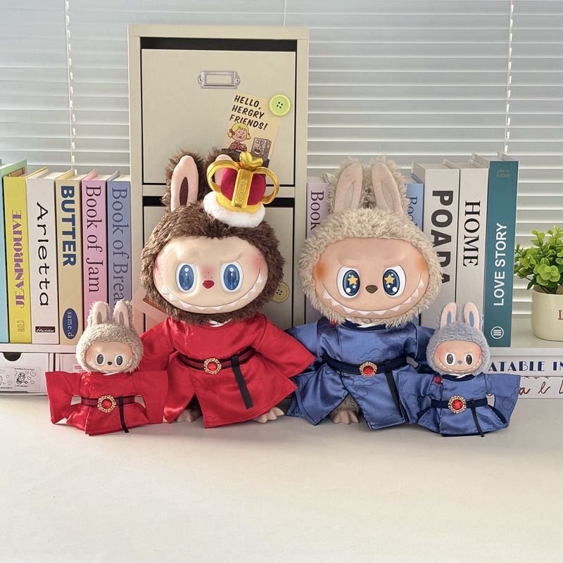 labubu挂件17cm38cm毛绒布偶公仔