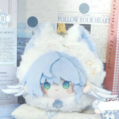 棉花娃娃崩坏星穹铁道同人知更鸟挂件10cm限量版周边玩偶