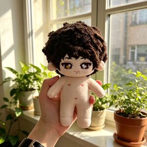 (含娃)TF家族王橹杰15cm棉花娃娃生日款天使可爱玩偶礼物公仔换装