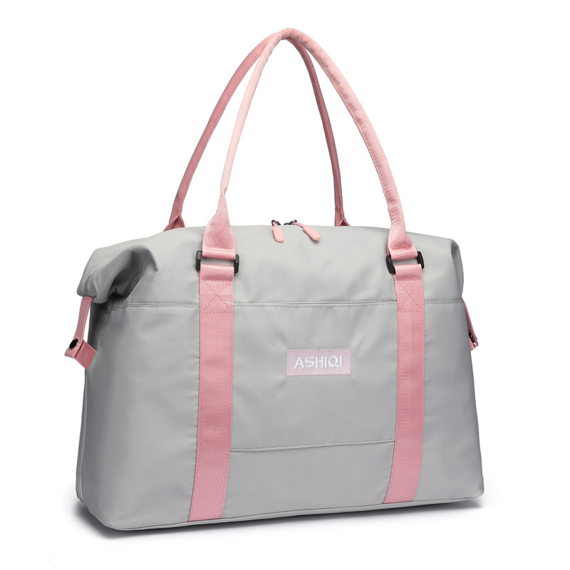 轻便出差旅行包女手提大容量防泼水健身行李包短途旅游待产收纳袋