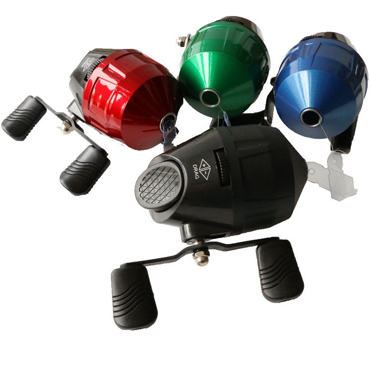 射鱼轮双鱼堡垒10S红轮黑轮蓝轮