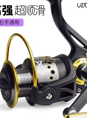粼湖全金属渔轮鱼线轮海竿轮纺车轮海钓轮路亚轮fishing reel渔具