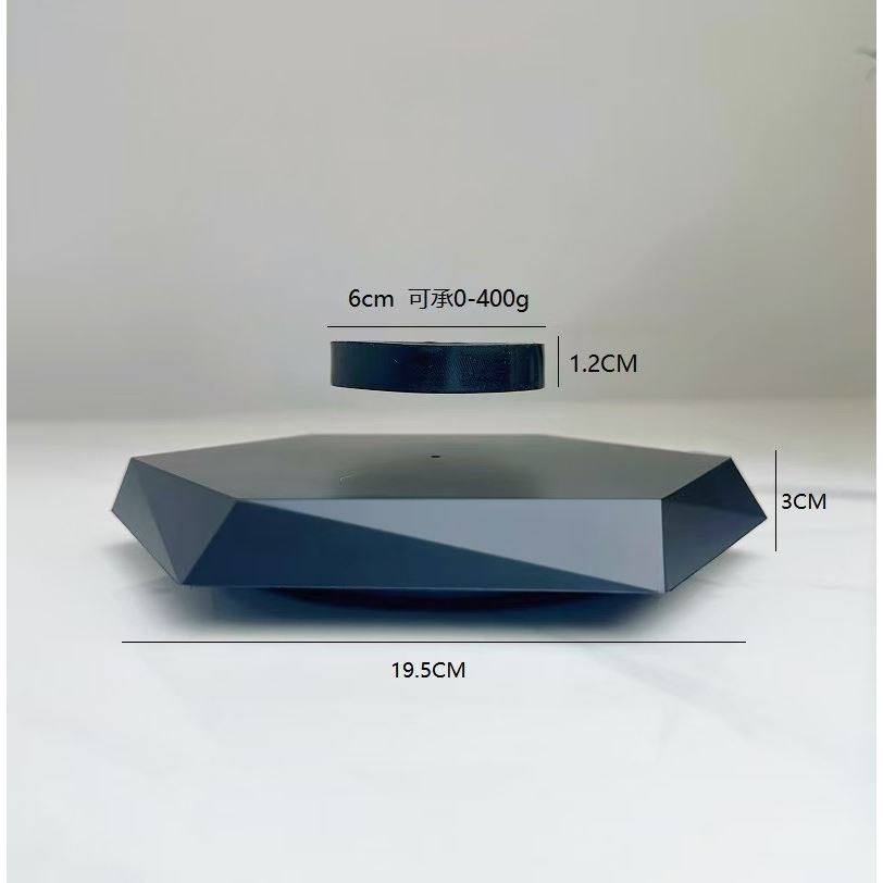 磁悬浮广告展示台 创意广告摆件可承400g 黑科技公仔手办展示台