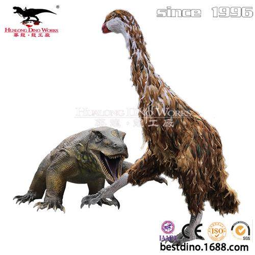 仿真动物机械电动两栖动物鳄鱼与飞鸟类模型会叫会动自贡恐龙工厂
