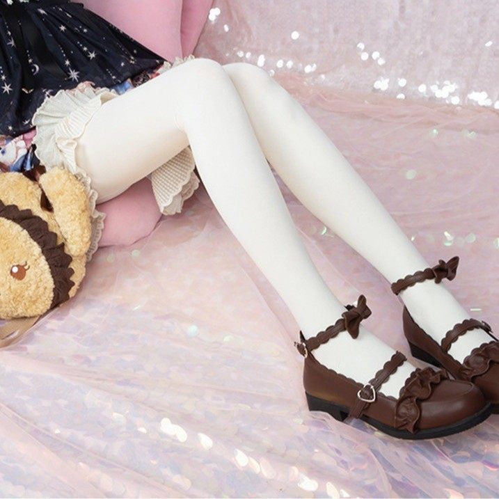 Jackson日系学生软妹洛丽塔长筒春秋少女Lolita打底连裤白丝袜子,女士内衣/男士内衣/家居服,连裤袜/打底袜,淘宝优惠券,粉丝福利购,淘宝优惠卷