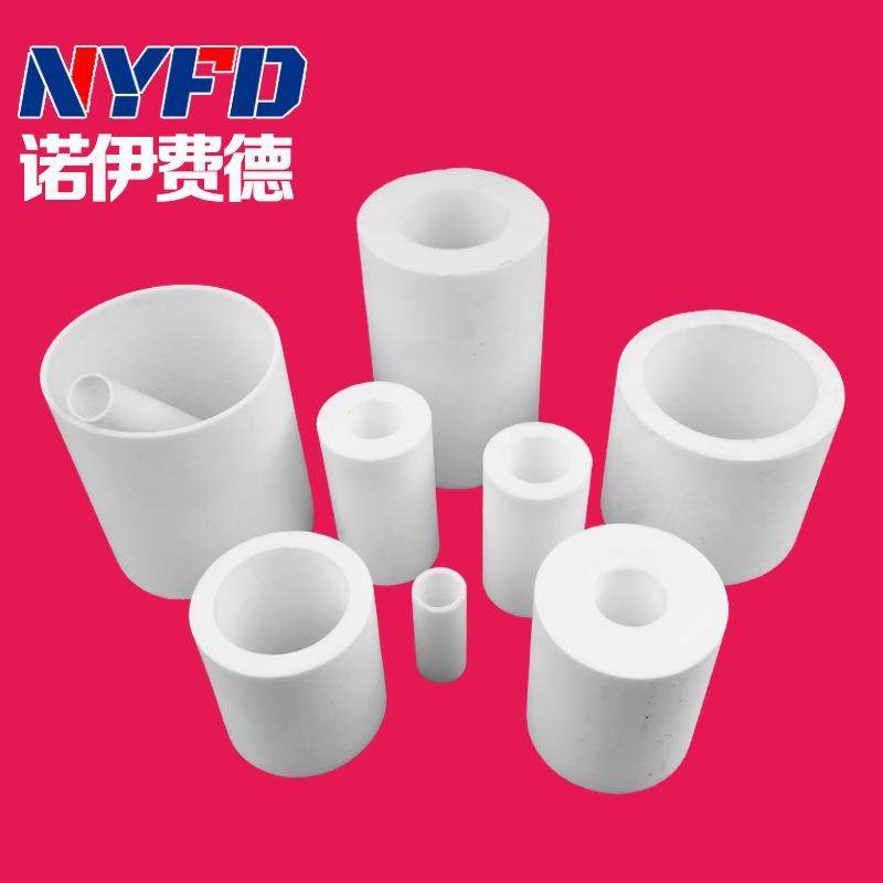 .专业生产四氟套管 聚四氟乙烯管料 PTFE套筒 特氟龙套筒 塑料王
