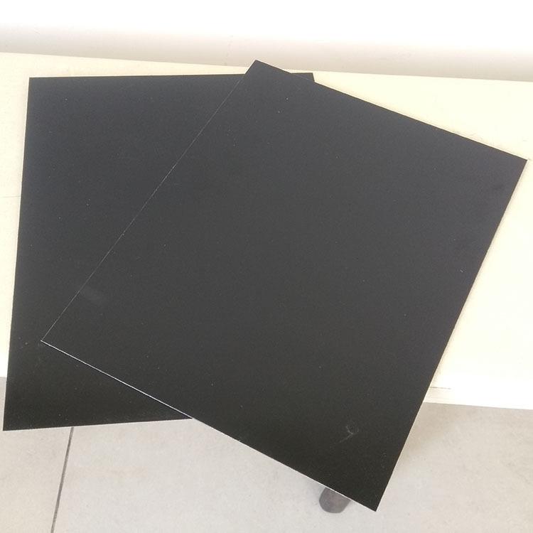 .无水印黑色fr4环氧板 平整黑色玻纤板 1.0mm黑色太阳能环氧树脂