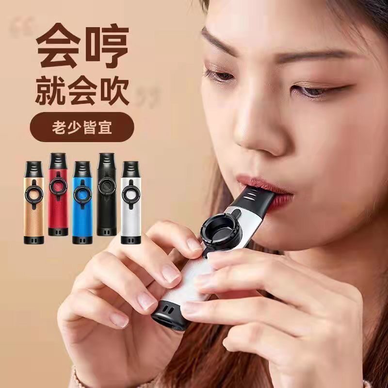 金属卡祖笛演奏级kazoo初学专业