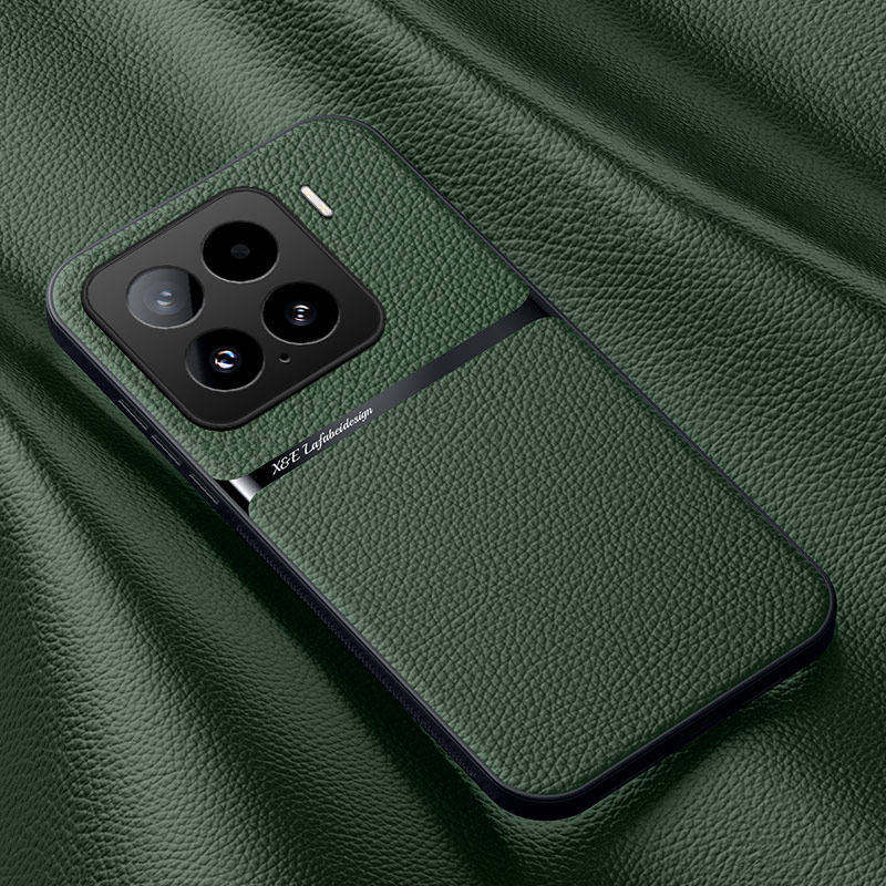 适用于小米15手机壳皮纹m17promax男款新款高级感镜头全包防摔高颜值mi14防滑xiaomi13保护套xm12高品质十五