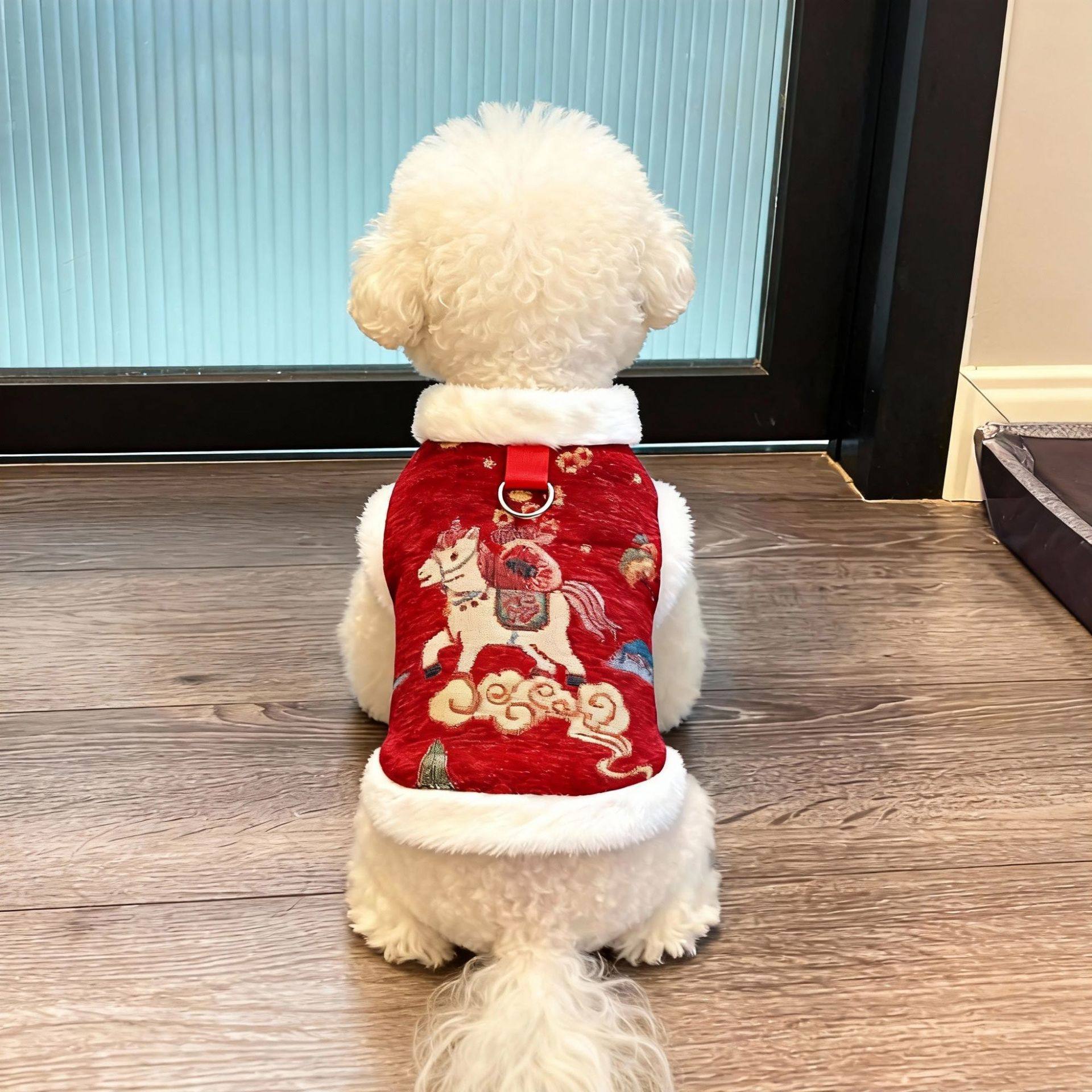 狗狗新年衣服冬季唐装保暖毛绒加厚背心比熊泰迪小型犬喜庆拜年服,宠物/宠物食品及用品,狗宠物服装/雨衣,淘宝优惠券,粉丝福利购,淘宝优惠卷