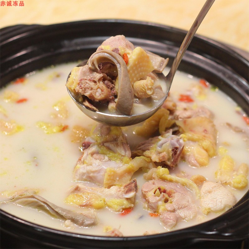 猪肚煲鸡炖鸡酒店半成品特色菜猪肚鸡加热即食饭店商用食品两斤装