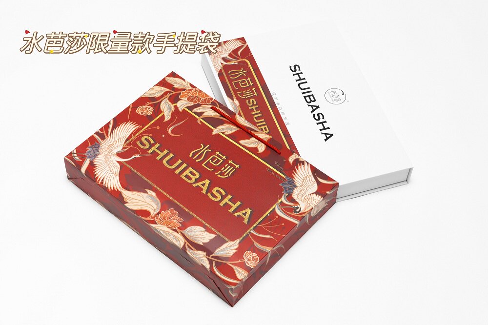 水芭莎新年款限量手提袋 下单冻干粉随货发出  没下单冻干粉勿拍