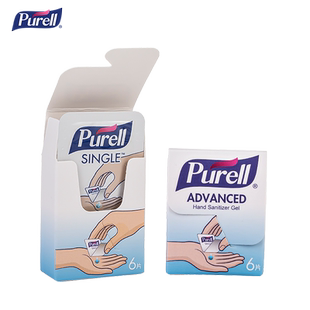 purell普瑞来免洗洗手液6片装小盒装 便携装酒精杀菌速干随身消毒