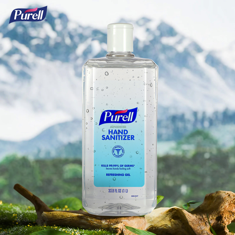 普瑞来Purell 进口消毒凝胶宝宝儿童酒精杀菌速干1L免洗洗手液