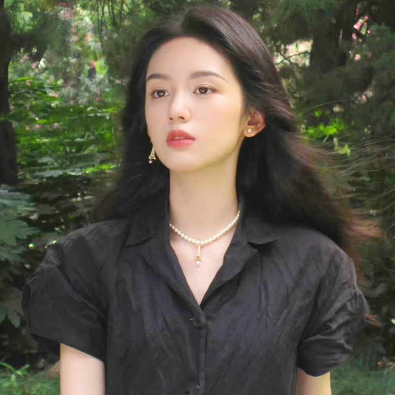 奥米迪奥黄铜镀金珍珠母贝女