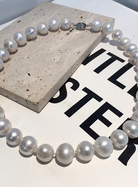 江疏影同款式珍珠天然淡水珍珠项链女串链锁骨博主女明星名媛必备