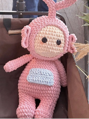 材料包手工玩偶钩针大款天线宝宝