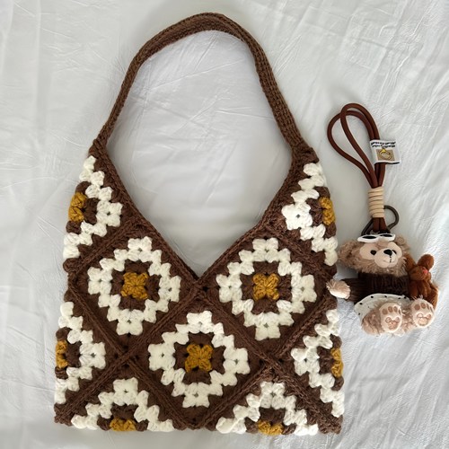 DIY钩织材料包小菱角祖母格