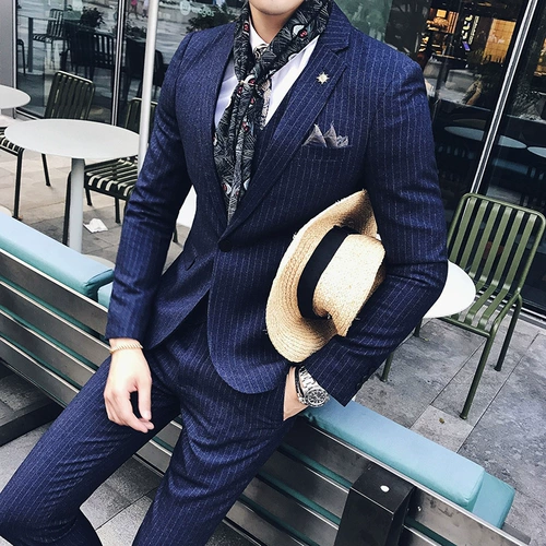 Комплект, пиджак классического кроя для отдыха, свадебное платье, костюм, 3 предмета