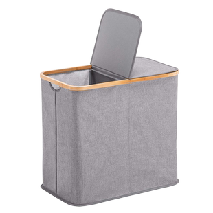 脏衣服收纳筐网红款分区衣服篓子高颜值有盖高级折叠换衣篮火锅店