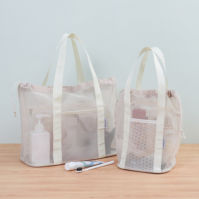 2026新款女士公共浴室洗澡包网眼大容量专用品手提袋收纳沐浴拎兜