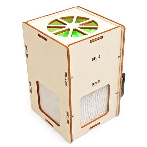 科技小制作DIY空气净化器手工自制科学实验发明SETM教育益智P-18