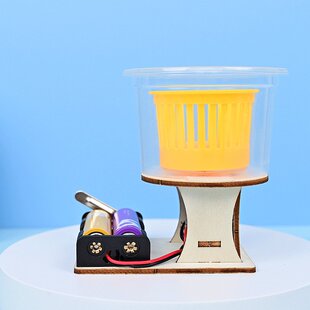 儿童科学实验离心力DIY甩干机科技小制作学生手工作业发明材A282